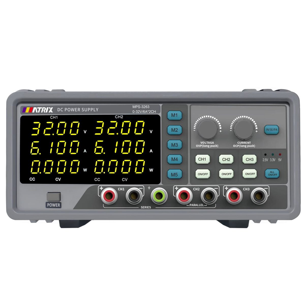 MPS-3260 Series Multi-Channel DC Power Supplies